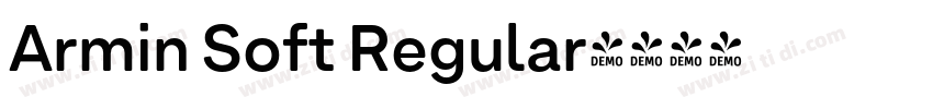 Armin Soft Regular字体转换